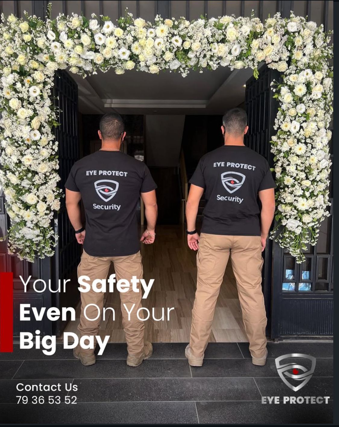 Eye Protect Security at Wedding Event